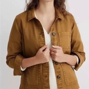 Madewell Brown Utility Jacket